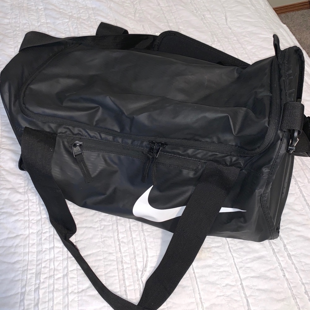 NIKE Black Duffel Bag